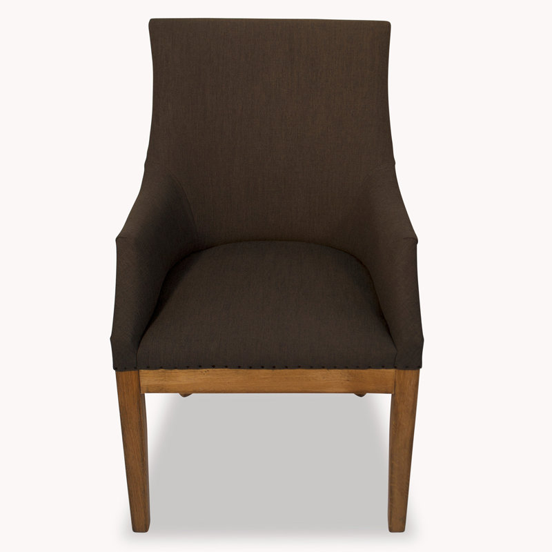 Meriwether 48cm H Linen Upholstered Parsons Chair