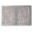 Lin rond rond I, toile de qualité supérieure, prête à être accrochée-29127341-29127330-43457955