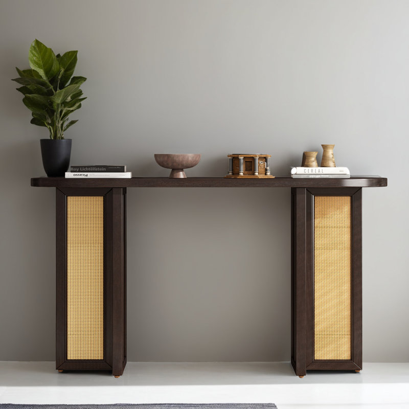 Console de 48 po pour le couloir, Espresso