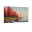 Plantes et fleurs, arbres d'automne, phare, roches d'eau, reflet du ciel-678754172-678754170-678754171