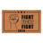 Black Fight Doormat-2068742075