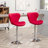 Laronzo Swivel Upholstered Adjustable Height Counter Stool with Metal Frame-1624699355