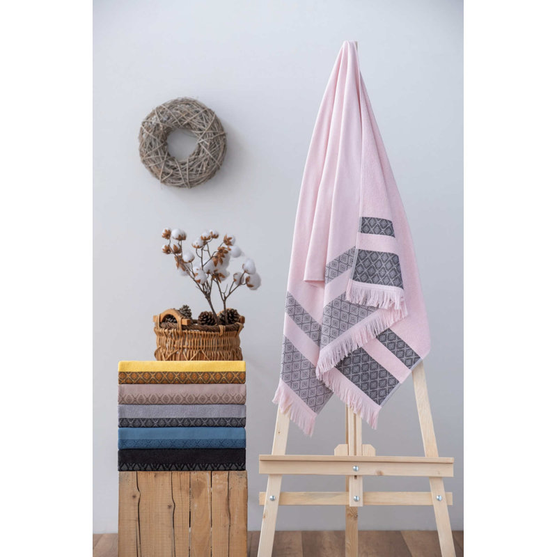 Ultra-Soft Bath Towel, 100% Cotton, 29.5 x 59.1 inches | 320 GSM, Machine Washable at 104°F | Luxurious Comfort for Home Spa or Everyday Use, Highly Absorbent and Durable Design