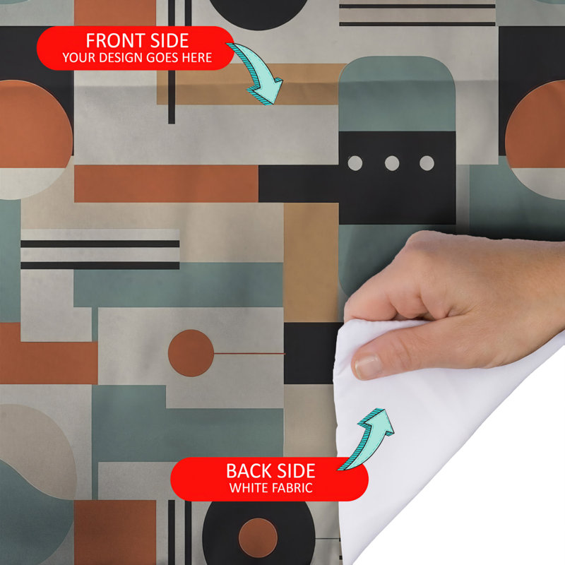 Housse de couette à motif floral feuilles éclectique, Housse de couette pour grand lit