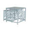 Swirl Glass Nesting End Table-718724693