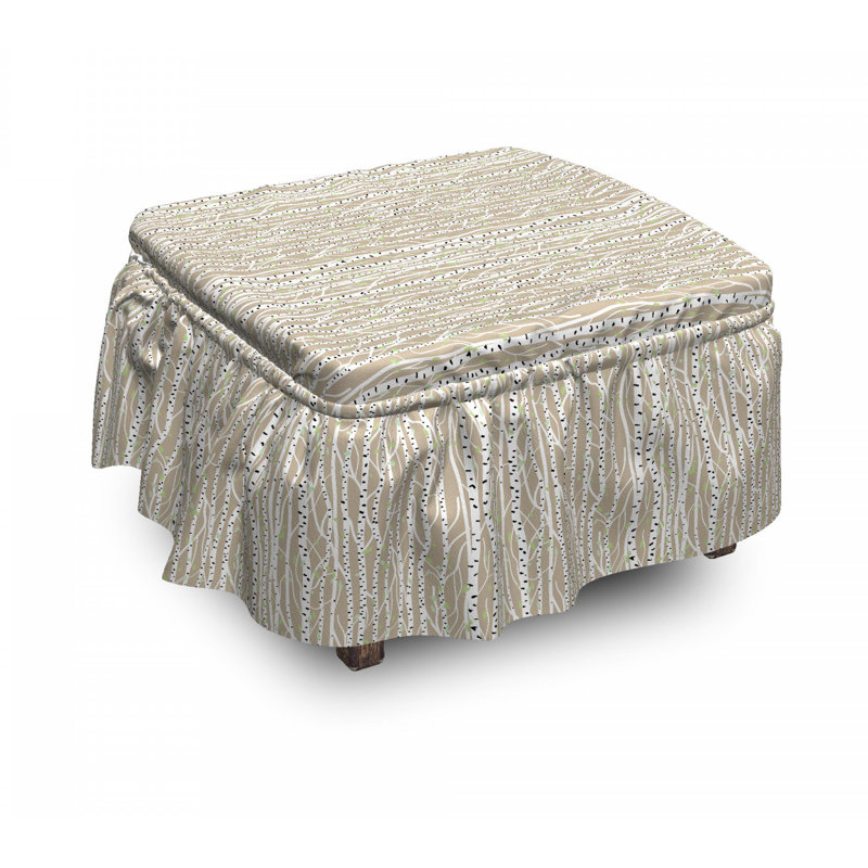 Housse pour repose-pieds coffres