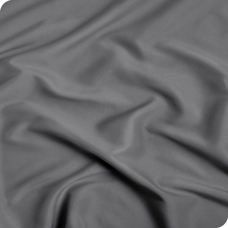 Ultra-soft Microfiber Deep Pocket Fitted Sheet, Gray, California King Fitted Sheet