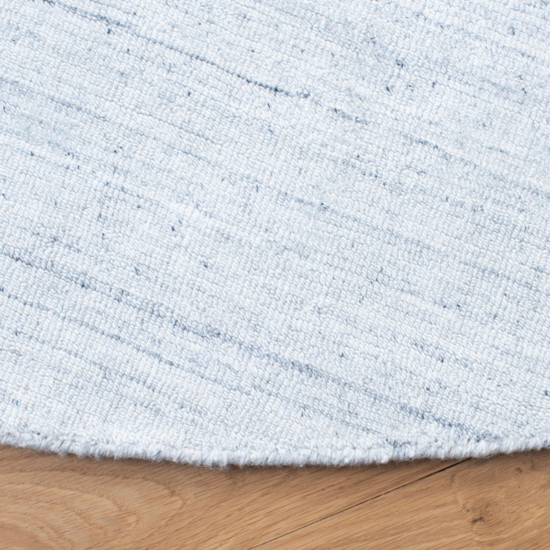 Tapis ivoire / argent Thomaston, Rond 6 pi