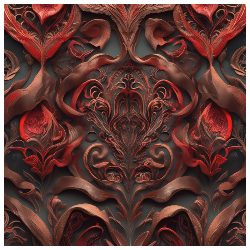 Rideaux de douche Intricate, 70in W x 84in H