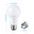 5CCT A19 LED Light Bulb, Dimmable, E26 Base, 8W, 2700K/3000K/3500K/4000K/5000K Selectable, 800LM
