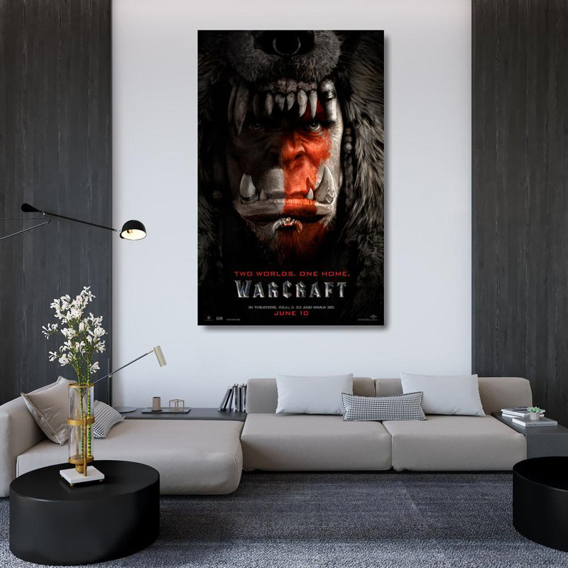 Warcraft, 48" H x 30" W