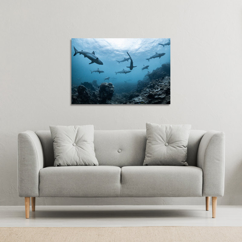 No Title by Andrew Lee - Wrapped Canvas Print