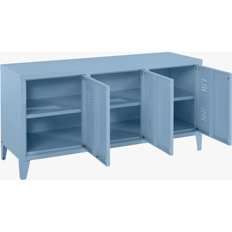Gowers TV Stand for TVs up to 40", Blue