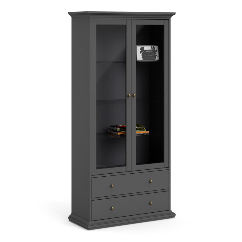 Arbordale Display Cabinet, Grey