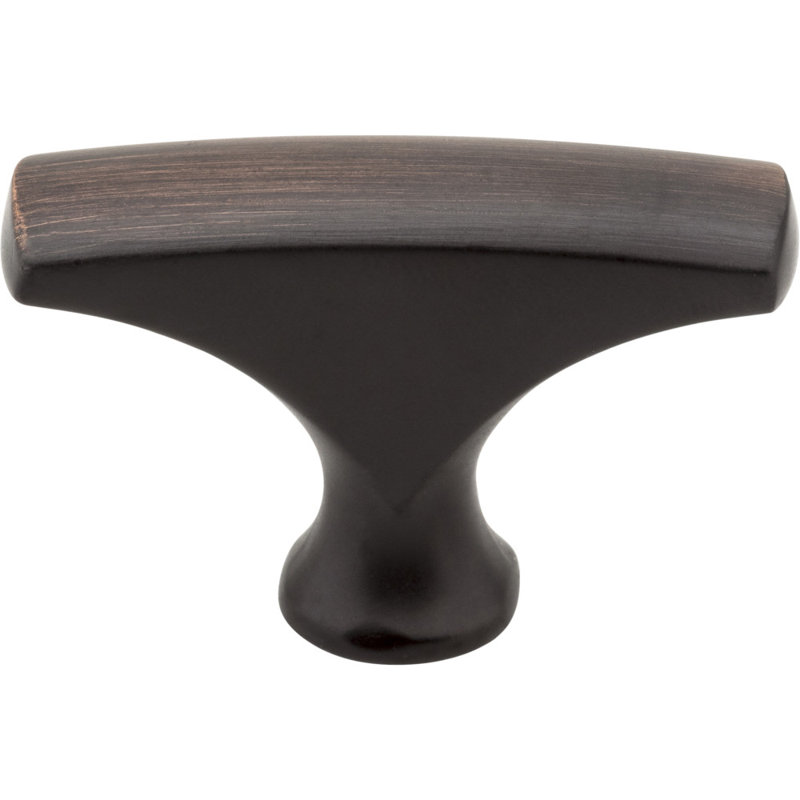 Aiden 1 5/8" Length Bar Knob, Brushed Oil Rubbed Bronze
