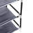10 Tiers Shoe Rack With Dustproof Cover Closet Shoe Storage Cabinet Organizer Gray