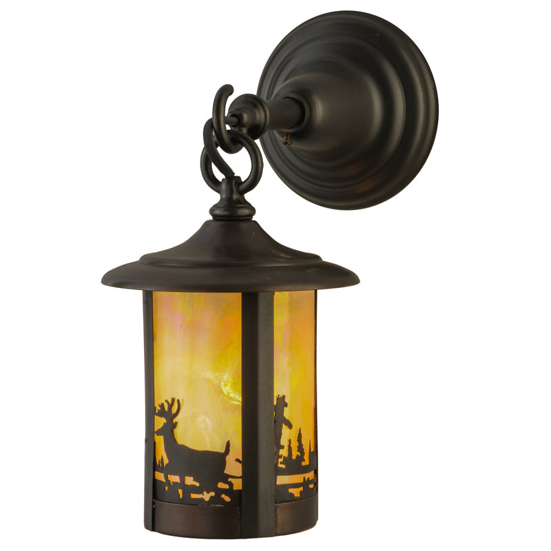 Wall Light, 13" H x 6" W x 11" D