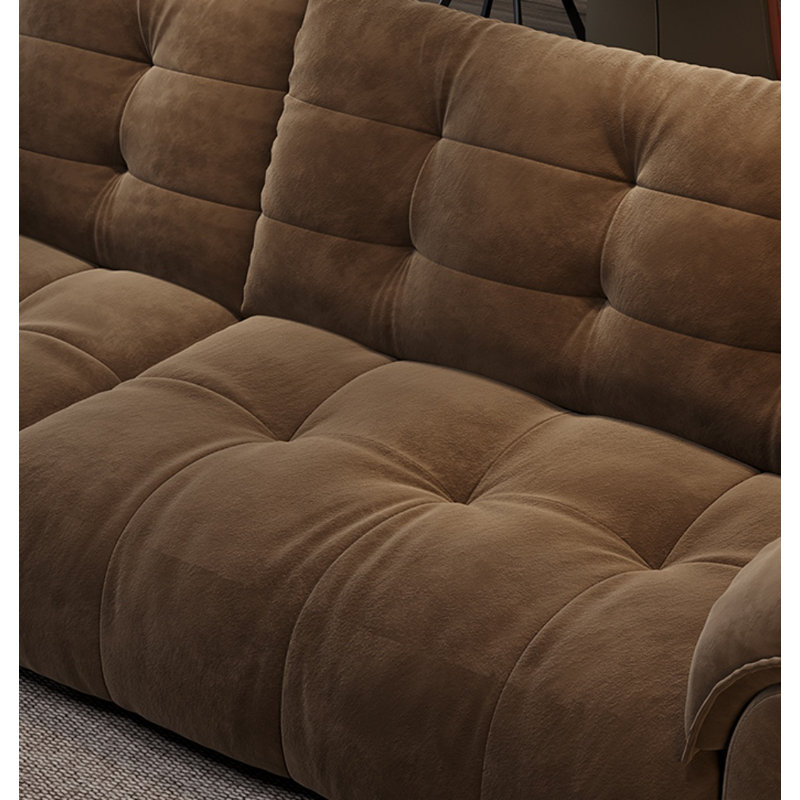 Minimalist Casual Sofa, 35.4" H x 110.2" W x 41.3" D