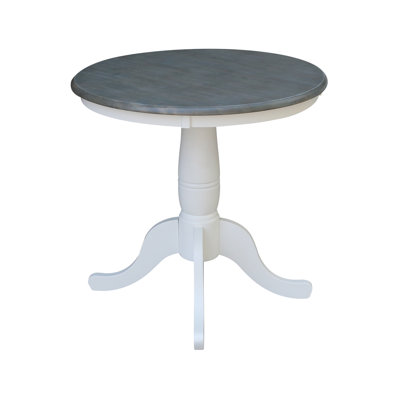 Solid Wood Pedestal Dining Table