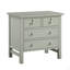 4-Drawer Storage Nightstand - Antique Grey-1239989041