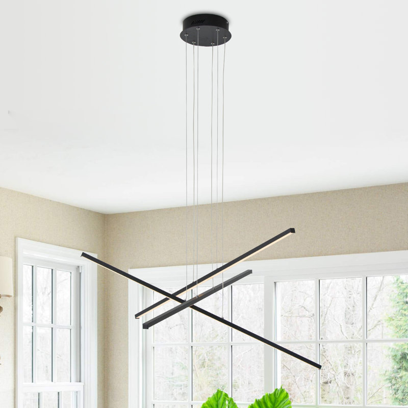 3 - Light LED Chandelier