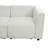 120" Wide 6- Piece White Microfiber Reversible Modular Living Room Sectional Sofa-2061455613