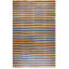 Tapis rustique en coton à motif géométrique rustique antique Dhurrie