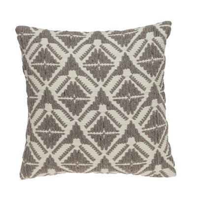 Parkland Collection Karim Transitional Beige Throw Pillow