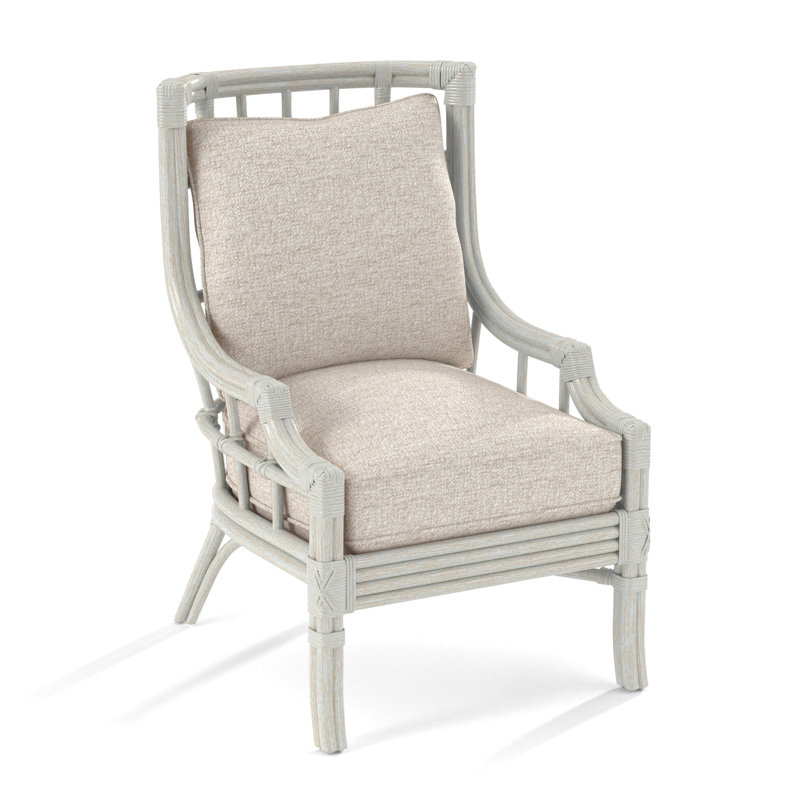 Fauteuil large 28,5 po Seville, Bisque, Performance Crypton des neiges; 0884-91