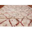 Tapis marocain rétro à poils longs moelleux