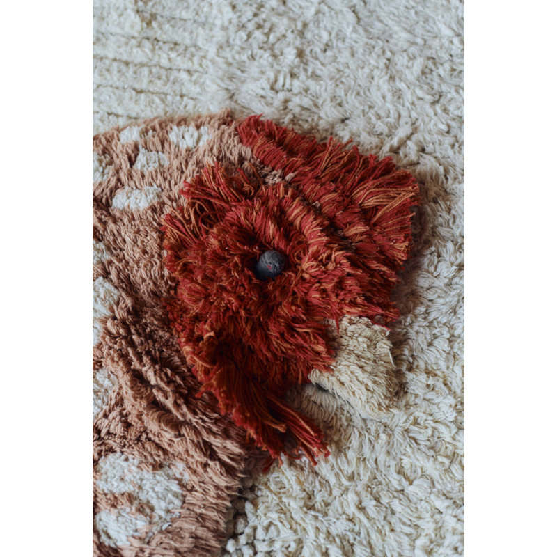 Growing Up On A Farm Hand Tufted Cotton Area Rug