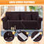 Housses de canapé 1 pièce Wald en jacquard extensible toutes saisons avec housse de coussin 2 pièces-649580024