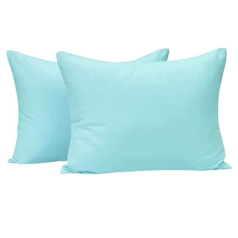 Taies d'oreiller pour tout-petits à fermeture à glissière, taies d'oreiller de voyage 100% microfibre brossée, 13 x 18 pouces - NTBAY