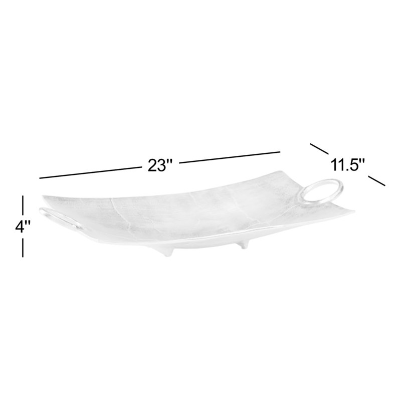 Cast Aluminum Decorative Tray