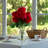 Silk Rose Arrangement in Vase-1692474156