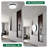 LED Flush Mount Ceiling Light with Glass-163543149