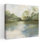 «Tranquil Reflections By The Water», art contemporain de paysage contemporain