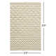 Carissa Hand Tufted Wool Ivory Rug