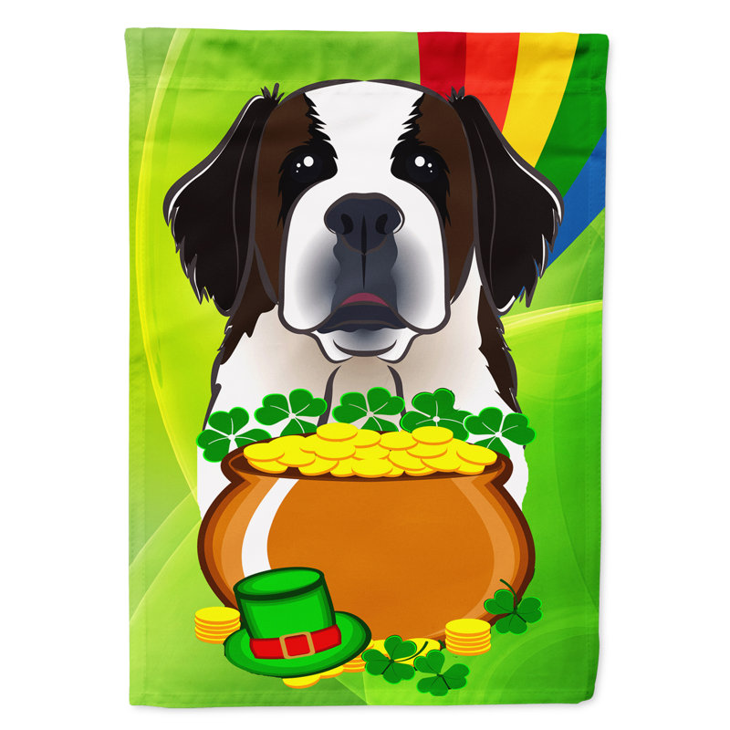 Drapeau de jardin Arella St. Patrick's, Saint-Bernard