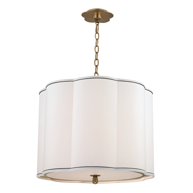 Sweeny 4 - Light Pendant, Aged Brass