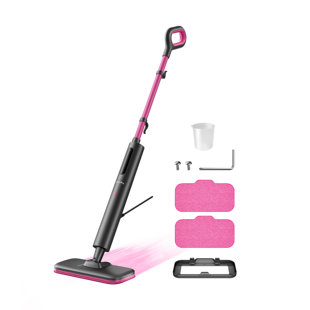 Schenley Pocket Steam Mop With 15s Fast Heat-up, 3 Steam Modes, And Washable Pads, Lightweight & Self-standing Design
