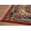 Orange Wool Medallion Traditional Foyer Rug 2x3