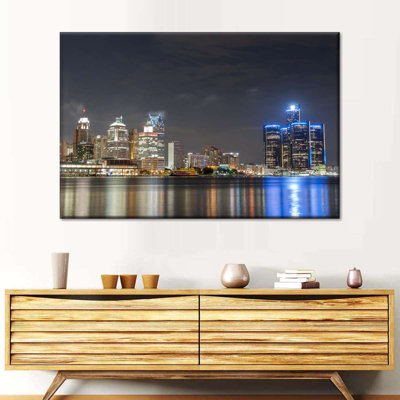 Detroit Canvas Print
