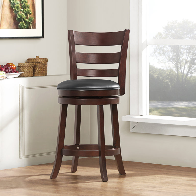 Tabouret de bar et de comptoir Adelynn, Tabouret de comptoir (assise de 24 po de hauteur)