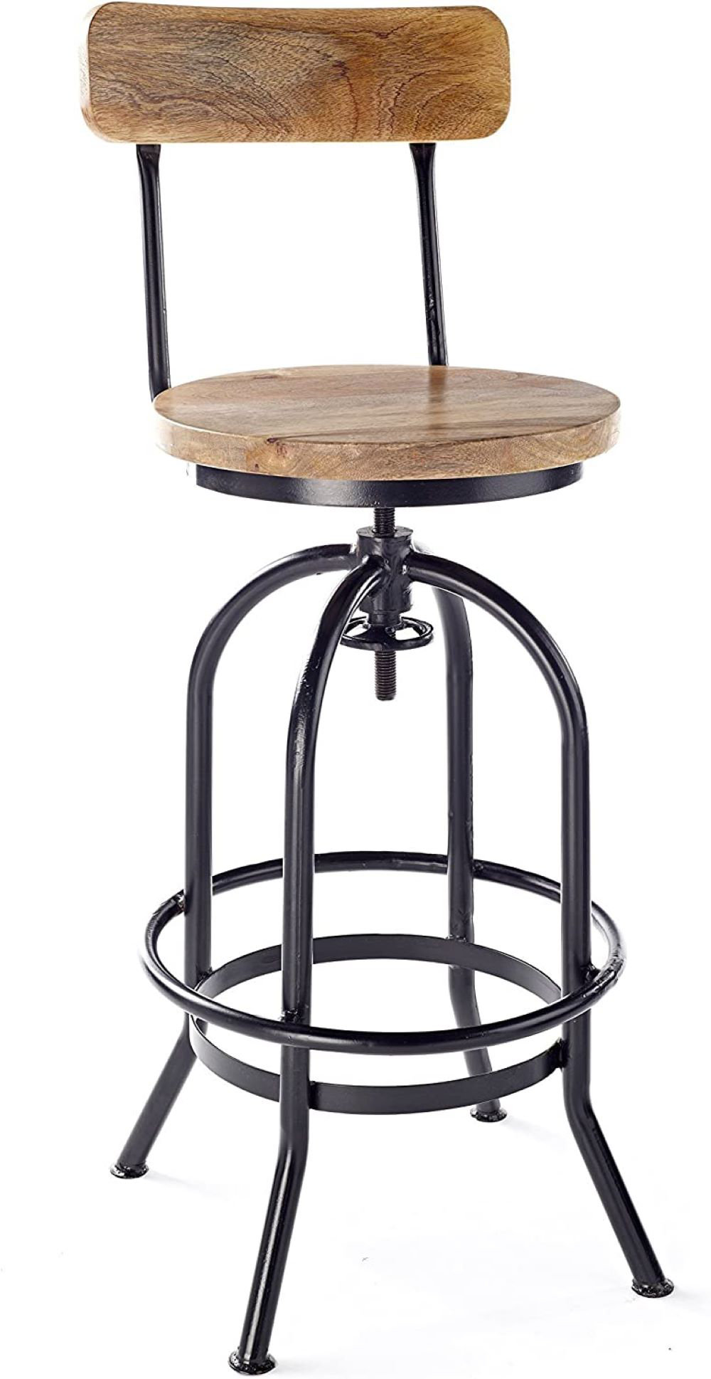 Williston Adan Swivel Adjustable Height Counter Stool with Metal Frame & Reviews Wayfair