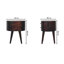Keven 45cm W Solid Wood Bedside Table