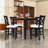 Dining Table with 4 Upholstered Chairs-1095176964-1095176963-1095176961