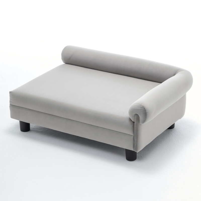 Lit pour chien Malcolm Elegant Rectangle, Grey