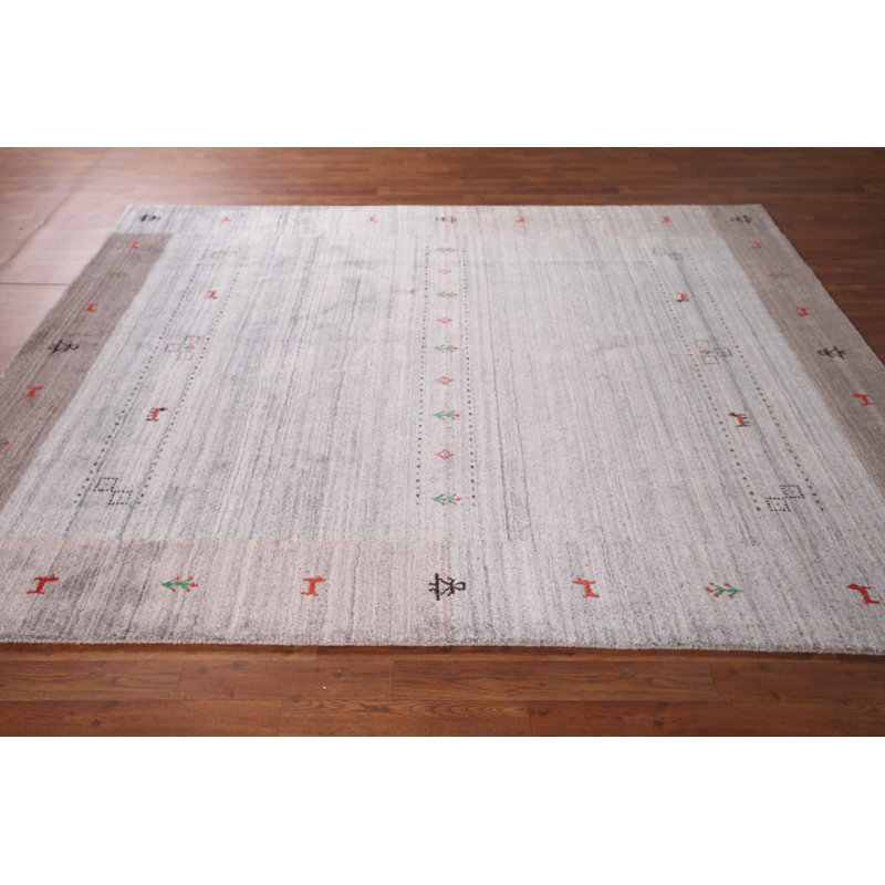 Tapis indien noué à la main Gabbeh 7 x 8