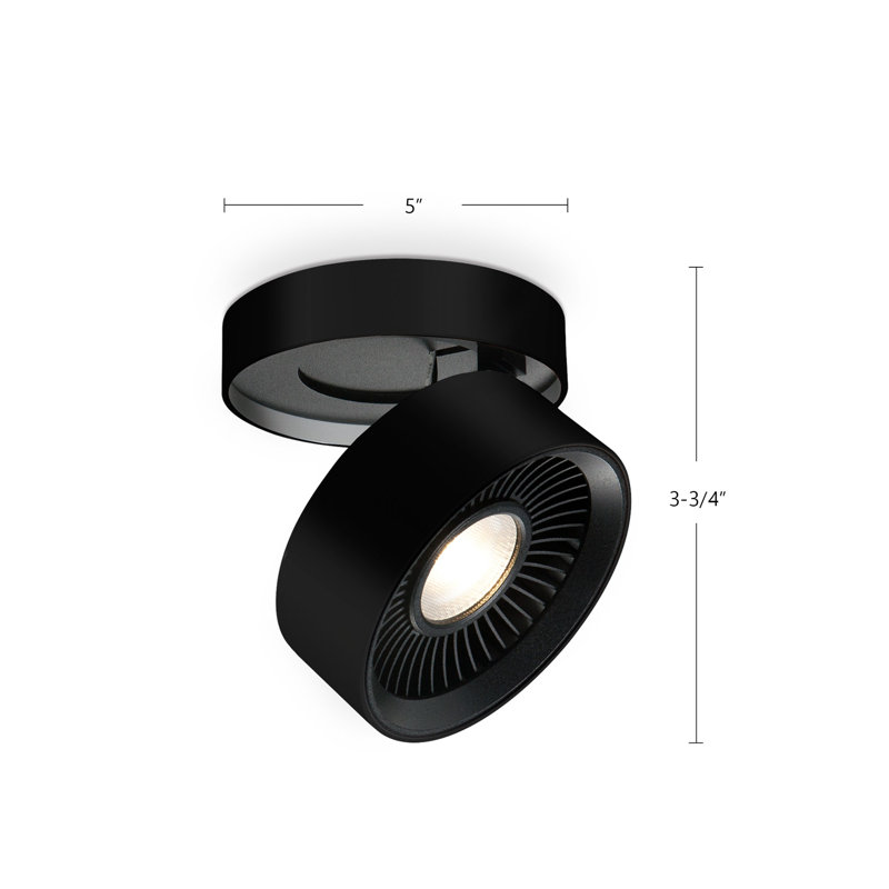 Solo 1 - Light LED Flush Mount, White